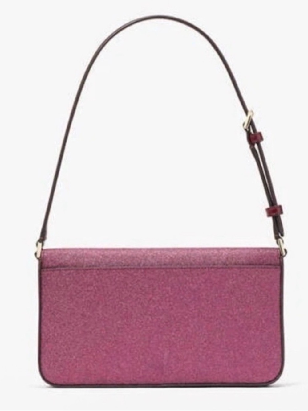 Kate Spade Pink Glitter Crossbody Shoulder Bag Nwt - Picture 5 of 10